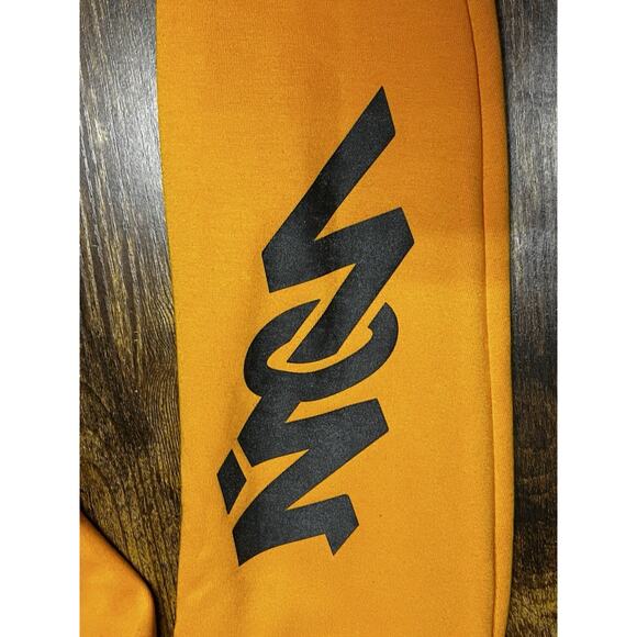 NIKE Air Jordan x Naruto Zion Dri-FIT Slim Fit Jogger Pants Mens Small Orange - Picture 6 of 9